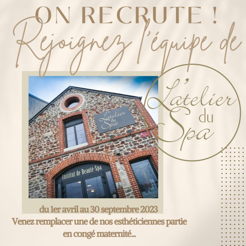 estheticienne val de saire recrutement